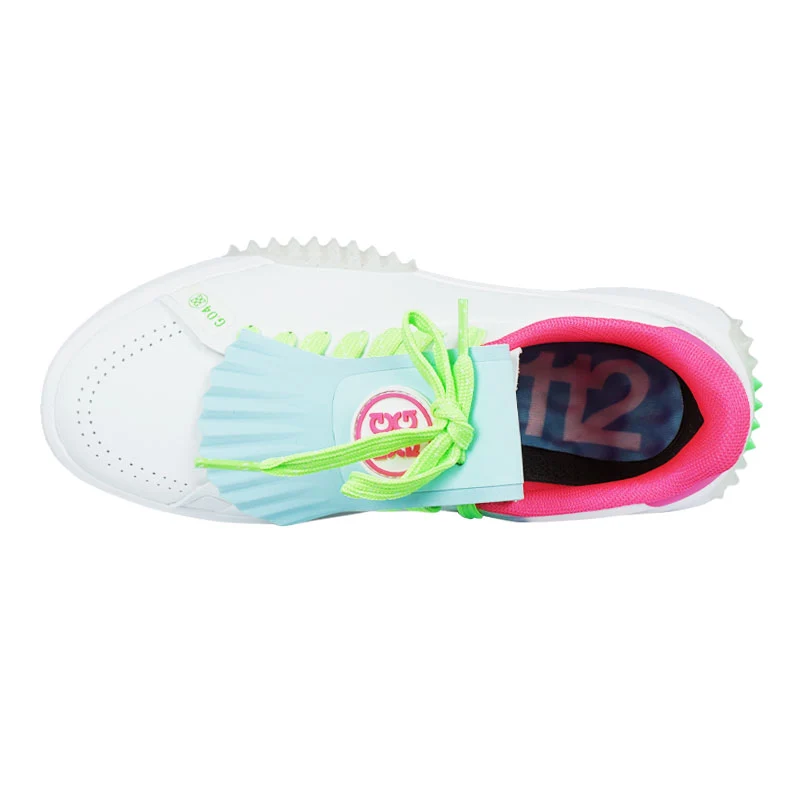 GFORE G.112 Women's Spikeless Shoes (Snow/Multi) - Image 3