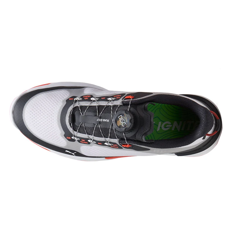PUMA IGNITE ELEVATE 2 BOA Men's Spikeless Shoes (White/Black) - Image 3
