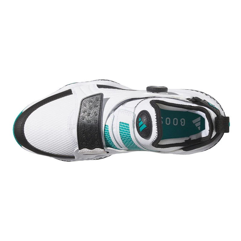 ADIDAS Codechaos 25 Midcut BOA Men's Spikeless Shoes (White/Black/Teal) - Image 3