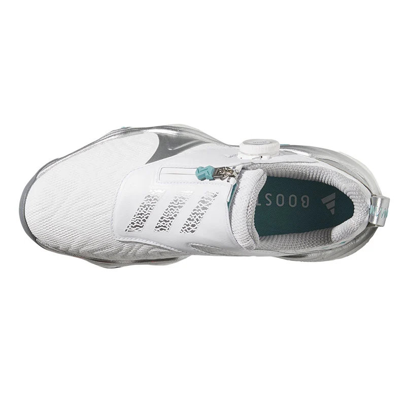 ADIDAS BOA 25 Women's Spikeless Shoes (White/Silver/Mint) - Image 3