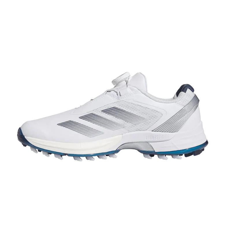 ADIDAS Adizero ZG Lo Boa Men's Spikeless Shoes (White/Indigo/Silver) - Image 2