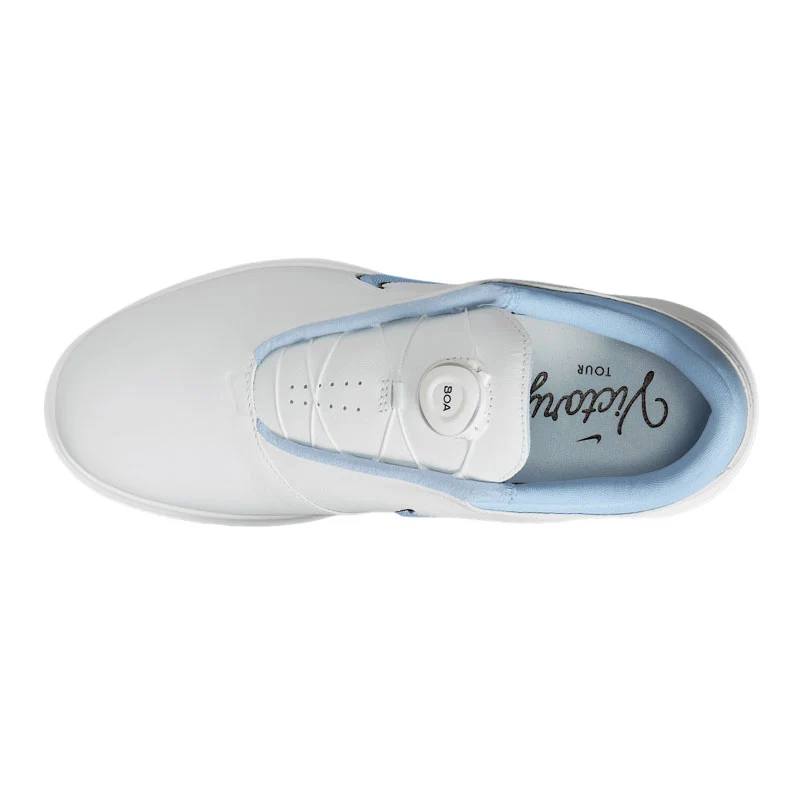 NIKE Victory Tour 4 BOA Men's Spikeless Shoes (White/Blue/Black) - Image 3