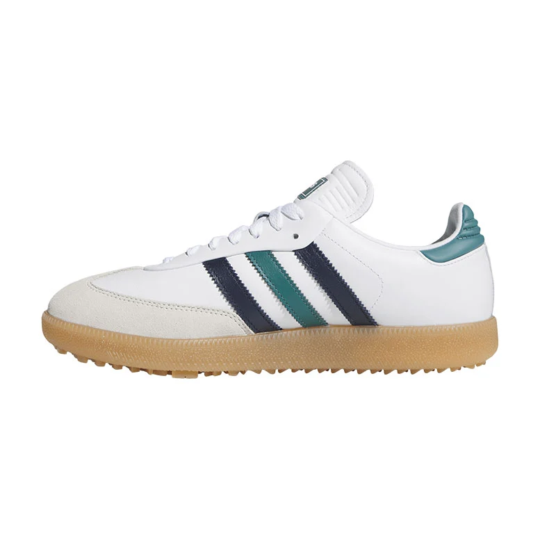 ADIDAS Samba Unisex Spikeless Shoes (White/Indigo/Preloved Ink) - Image 2