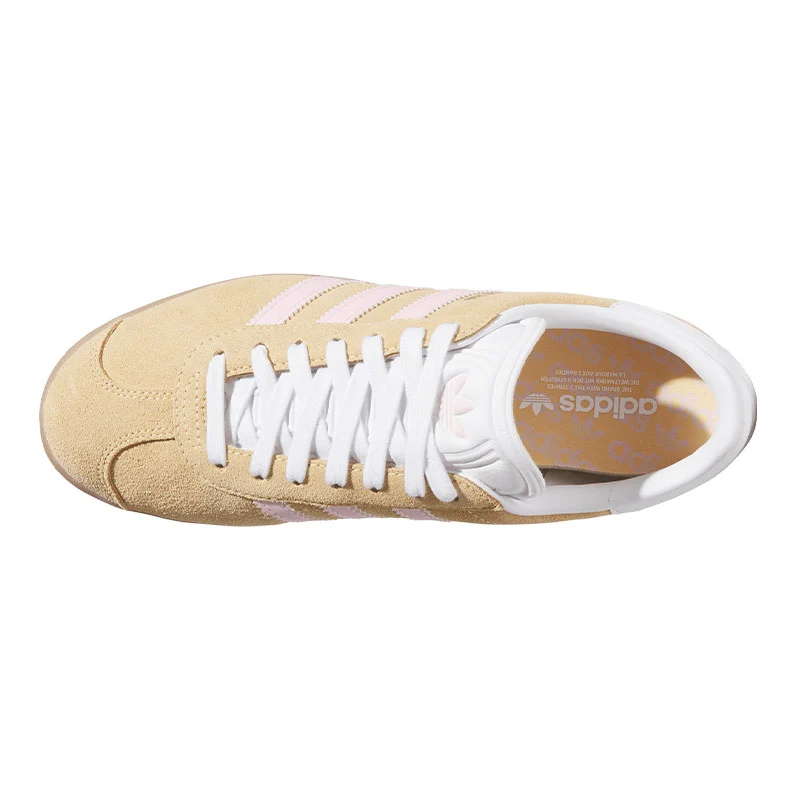 ADIDAS Gazelle Women's Spikeless Shoes (Orange/Pink/White) - Image 3