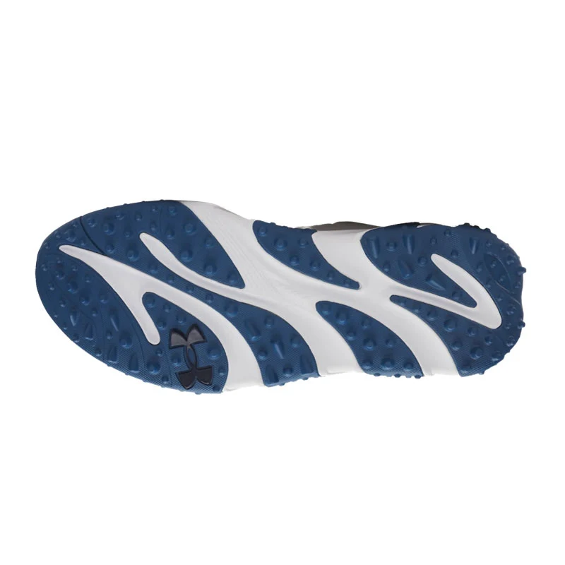 UNDER ARMOUR Halo Tour Men's Spikeless Shoes (White/Silver) - Image 4