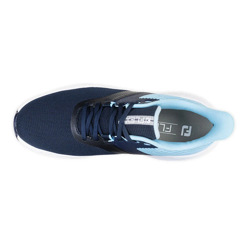 FOOTJOY Flex Men's Spikeless Shoes (Navy/Blue/Black) - Image 3