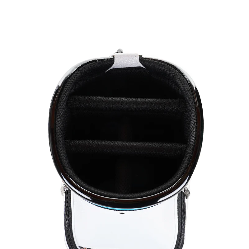 HONMA 9" Gear Entry Cart Bag (White/Blue) - Image 3