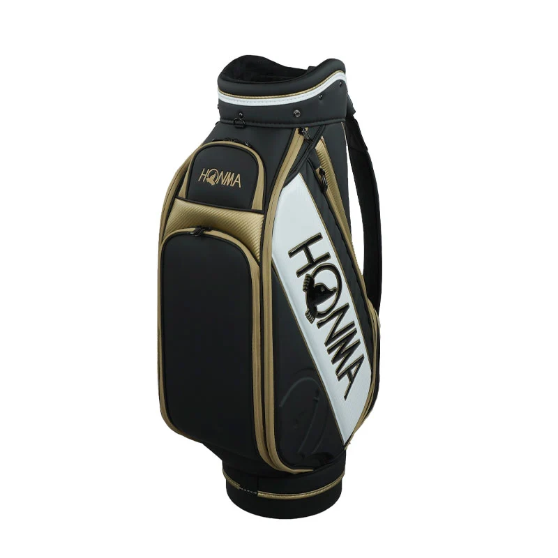 HONMA 9.5" Pro Tour Replica Caddie Bag (Black) - Image 2