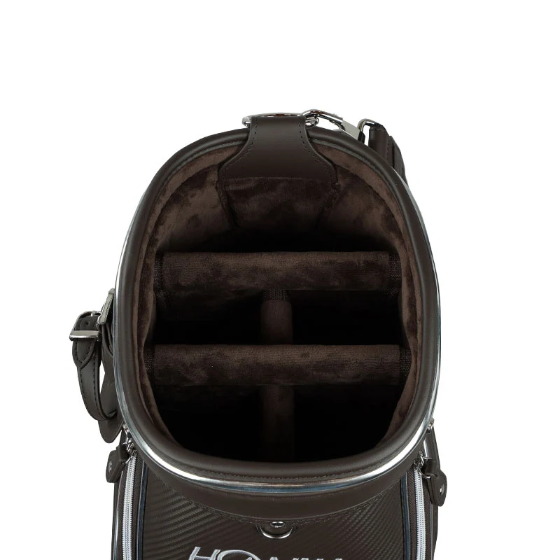HONMA BERES 09 3-Star 9" Caddie Bag (Brown) - Image 4