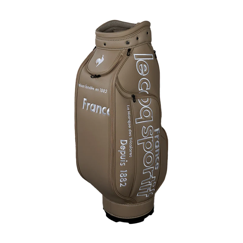 LE COQ SPORTIF GOLF 9.5" Caddie Bag (Beige) - Image 2