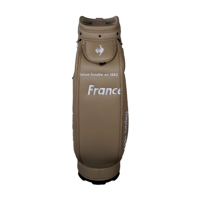 LE COQ SPORTIF GOLF 9.5" Caddie Bag (Beige) - Image 3