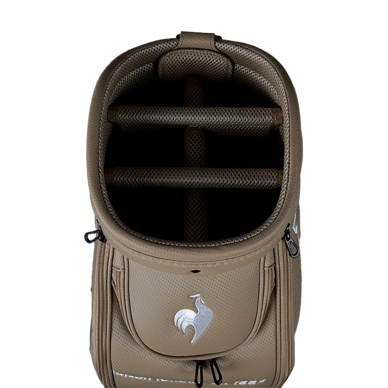 LE COQ SPORTIF GOLF 9.5" Caddie Bag (Beige) - Image 4