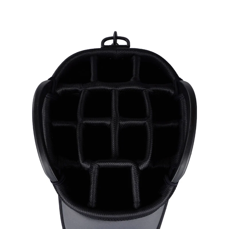 COBRA Ultralight Pro Cart Bag (Black/Grey) - Image 4