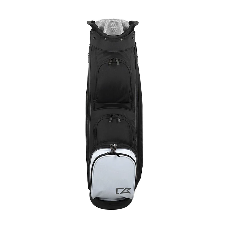 CUTTER & BUCK 9" Cart Bag (Black/White) - Image 3