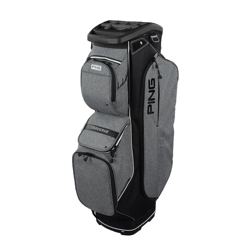 PING Transverse Cart Bag (Heather Grey/Black)