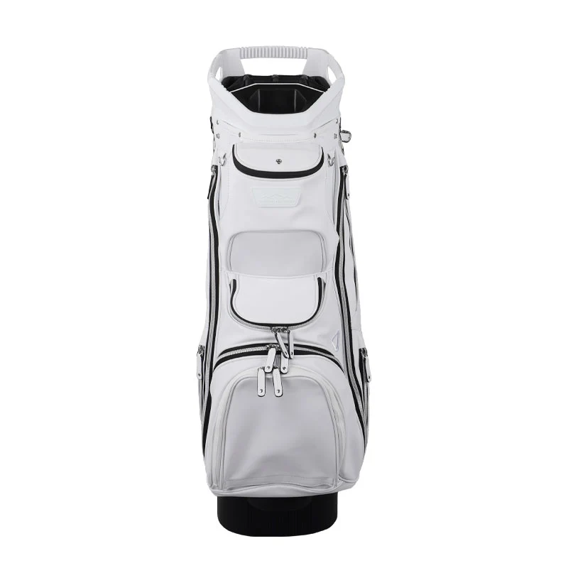 SUN MOUNTAIN 9" Matchplay 14-Way Cart Bag (White/Black/Silver) - Image 3