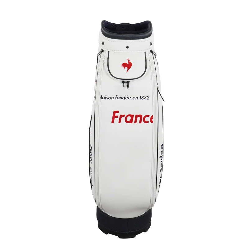 LE COQ SPORTIF GOLF 9.5" Caddie Bag (White) - Image 3