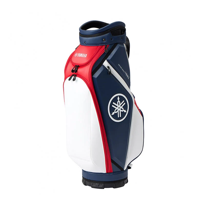 YAMAHA 9.5" Caddie Bag (White/Navy/Red) - Image 2