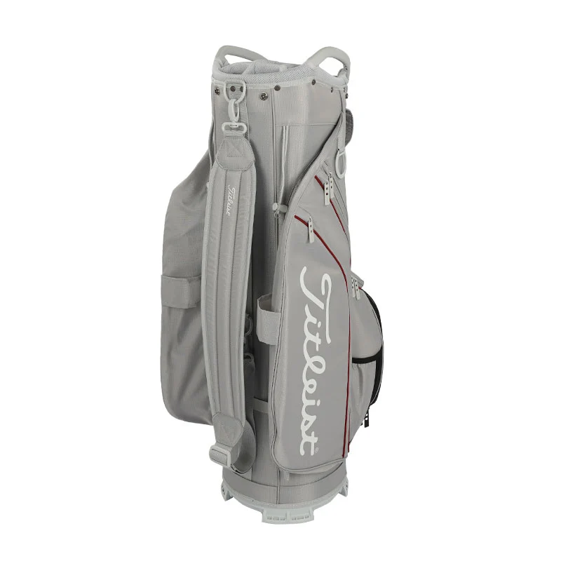 TITLEIST Cart 14 Cart Bag (Grey/White/Red) - Image 2