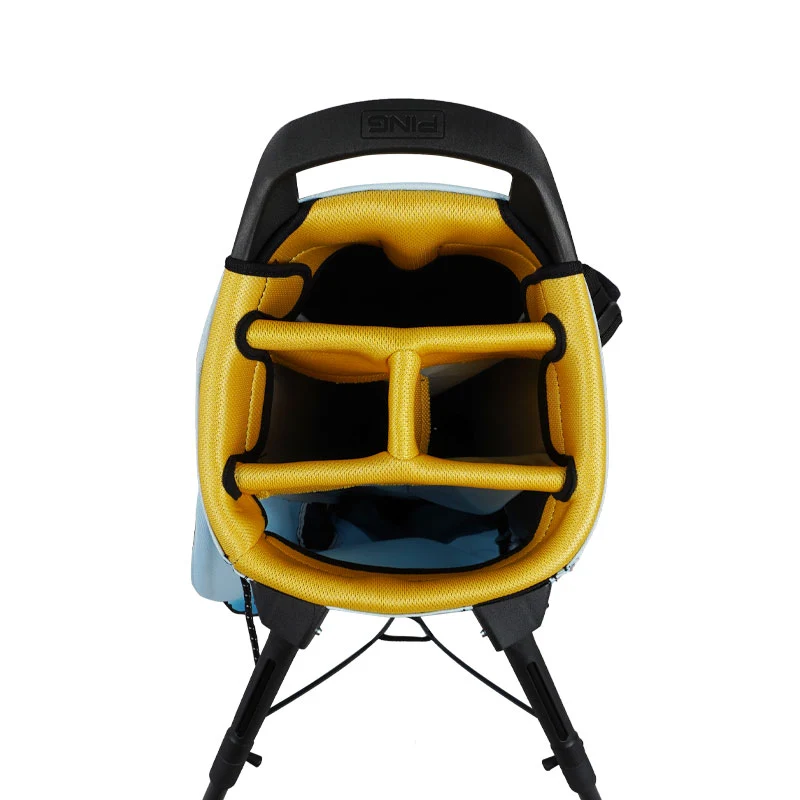 PING Hoofer Lite Stand Bag (Navy/Cry/Lemon) - Image 4