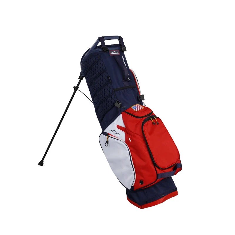 SUN MOUNTAIN 8.75" Eclipse E-3.5 14-Way Stand Bag (Navy/Red/White) - Image 2