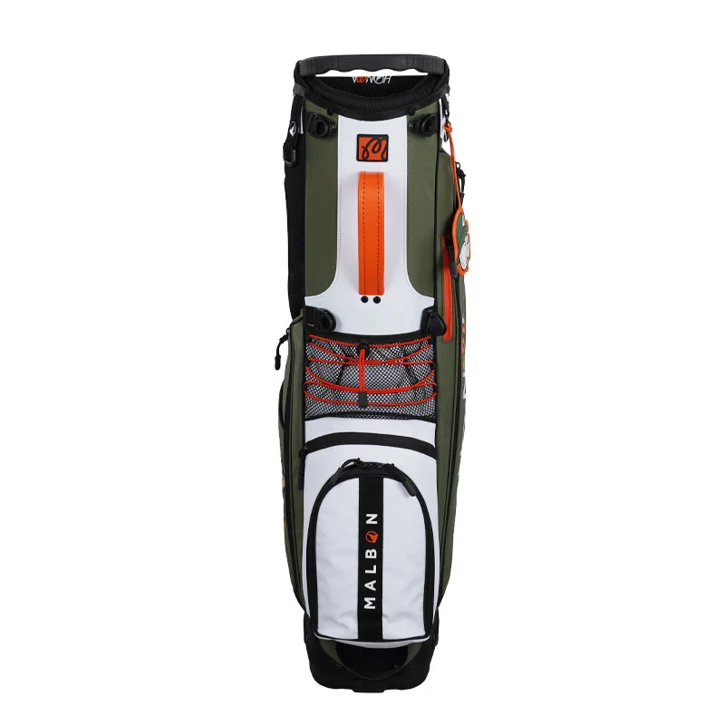 HONMA x Malbon Golf Performance Stand Bag (Green) - Image 3