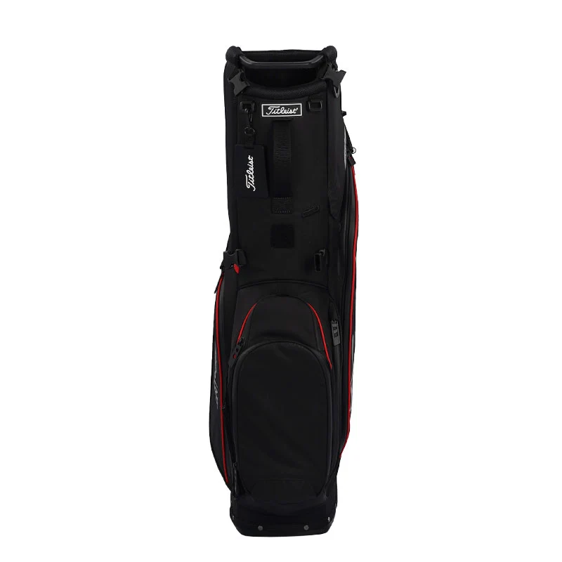TITLEIST Players S5 StaDry Stand Bag (Black/Red/Grey) - Image 3