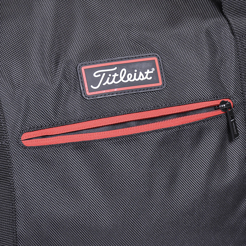 TITLEIST Players Boston Bag (Black/Red) - Image 3