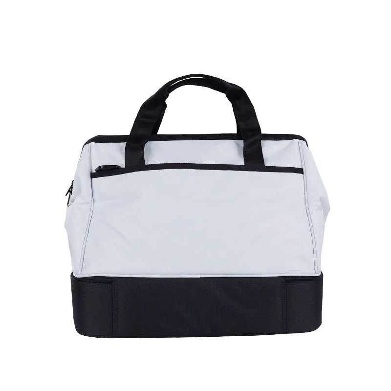 LE COQ SPORTIF GOLF Double-Layered Boston Bag (White) - Image 2