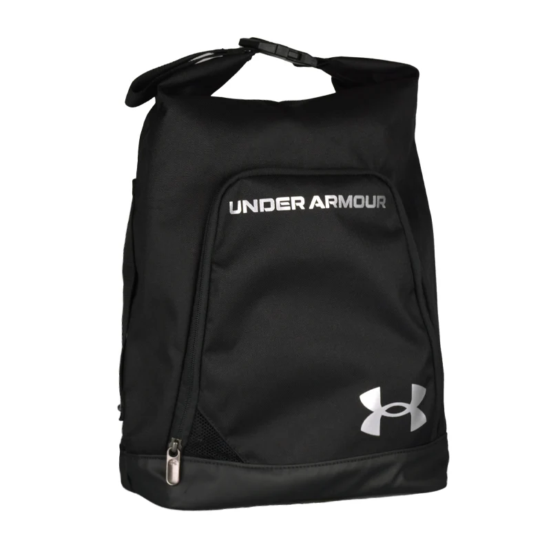 UNDER ARMOUR Contain Shoe Bag (Black/Black/Silver)
