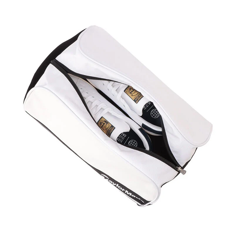 TAYLORMADE TM24 True-Lite Shoe Bag (White/Black) - Image 3