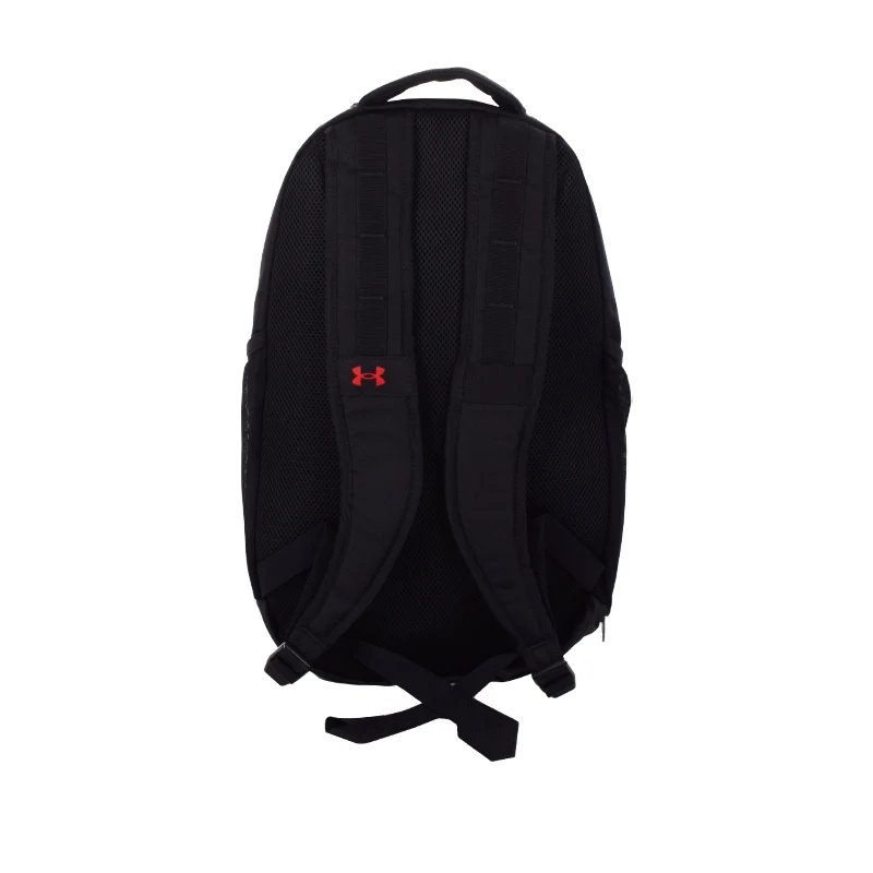UNDER ARMOUR Hustle 5.0 Backpack (Black/Black/Red) - Image 2