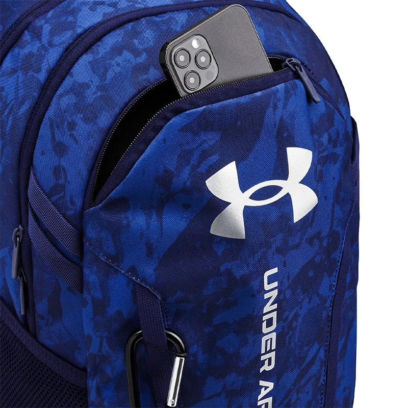 UNDER ARMOUR Hustle 6.0 Backpack (Blue/Navy/Silver) - Image 3