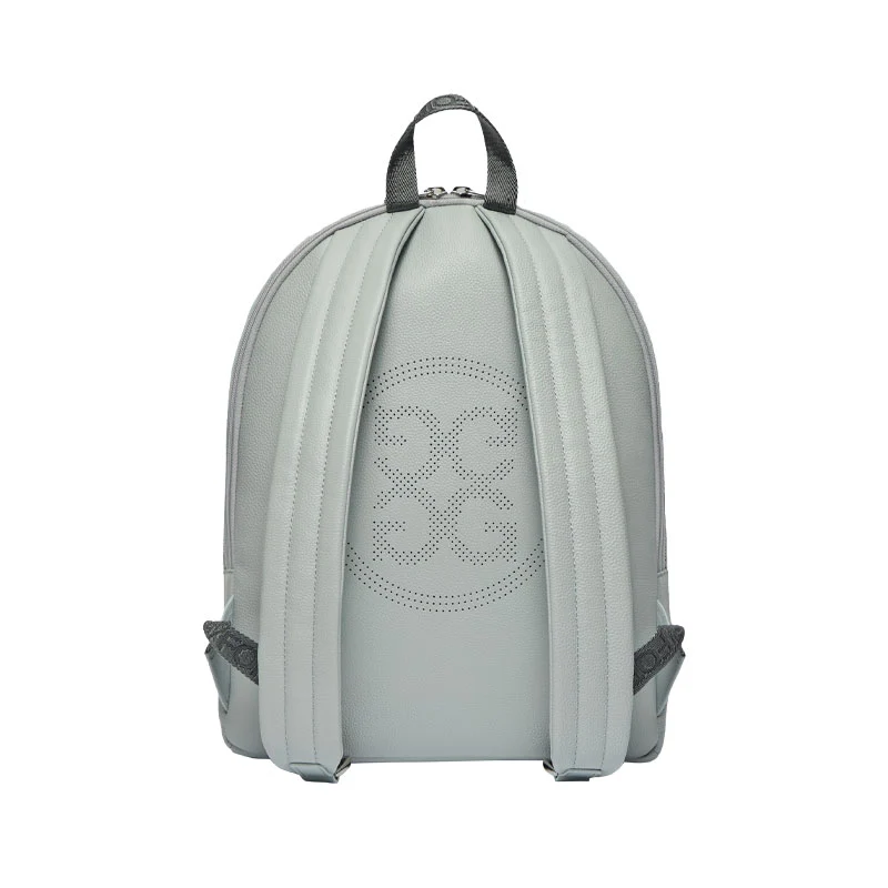 GFORE Embossed Skull & Tees Leather Backpack (Nimbus) - Image 2