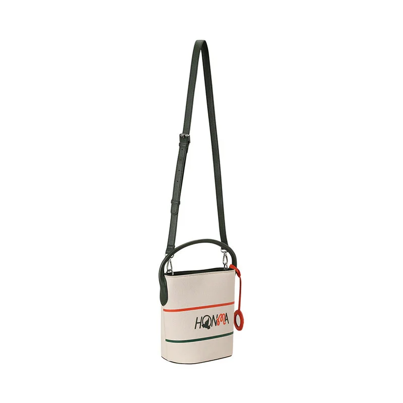 HONMA x Malbon Golf Performance Tote Bag (White/Orange/Green)
