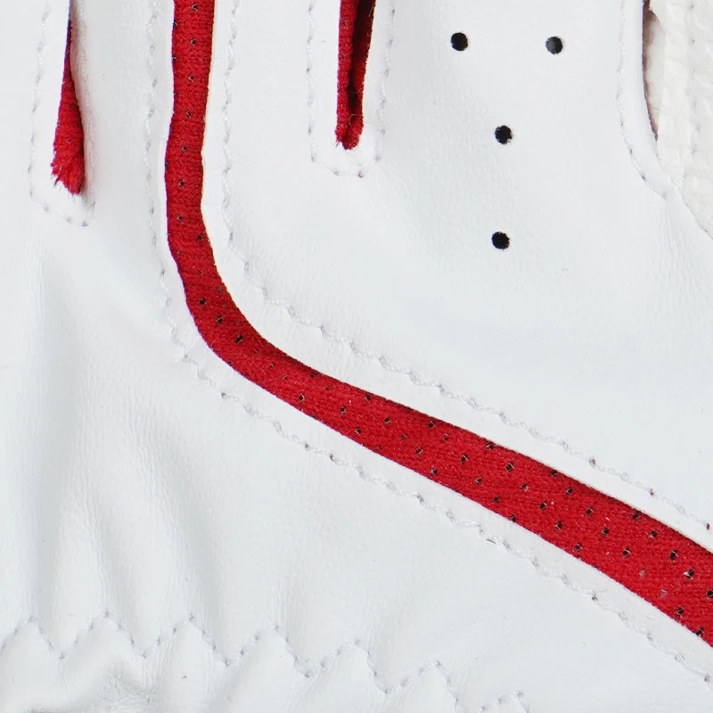 FOOTJOY GTXtreme Men's Leather Glove (White/Red) - Image 4
