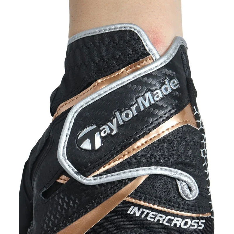 TAYLORMADE Intercross 5.0 Men's All Weather Glove (Black) - Image 3