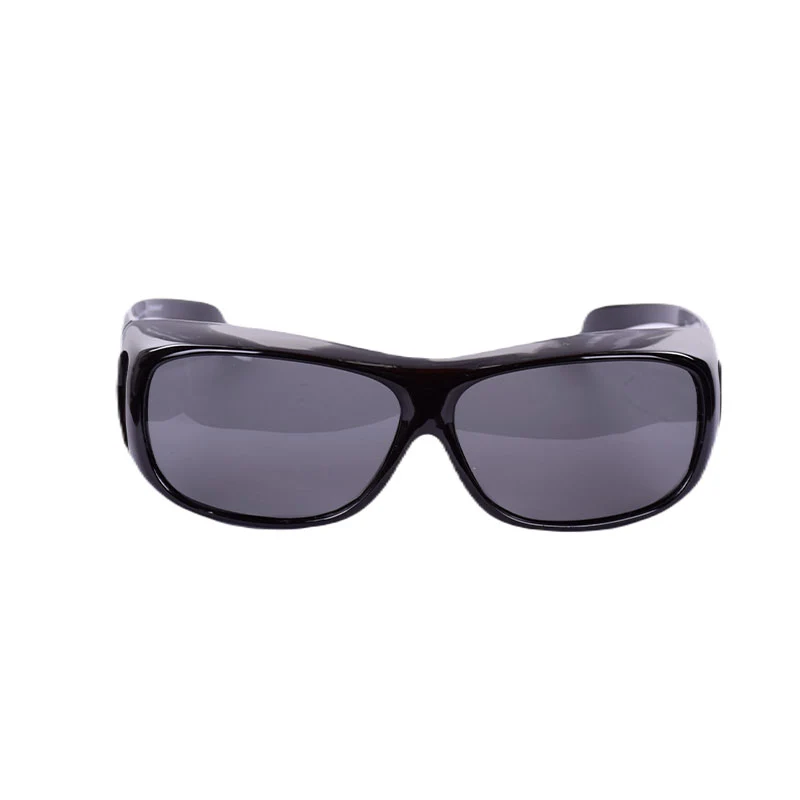 NICKENT 588 Shine Black/Smoke Fit On Polarized Sunglasses - Image 2
