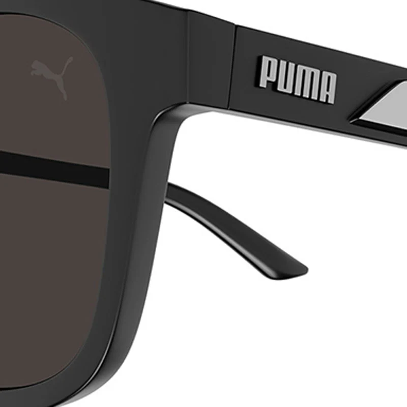 PUMA PU0385S Black/Grey/Smoke Sunglasses - Image 4
