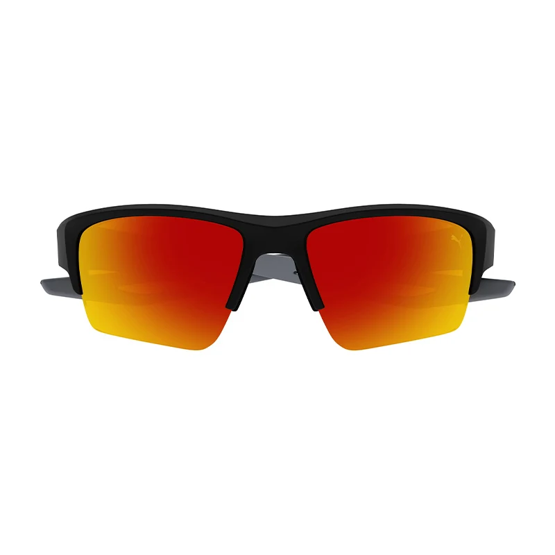 PUMA PU0400S Black/Grey/Red Sunglasses - Image 3