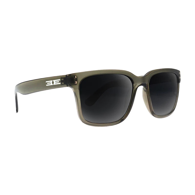 EPOCH EYEWEAR Romeo Black/Smoke Polarized Sunglasses
