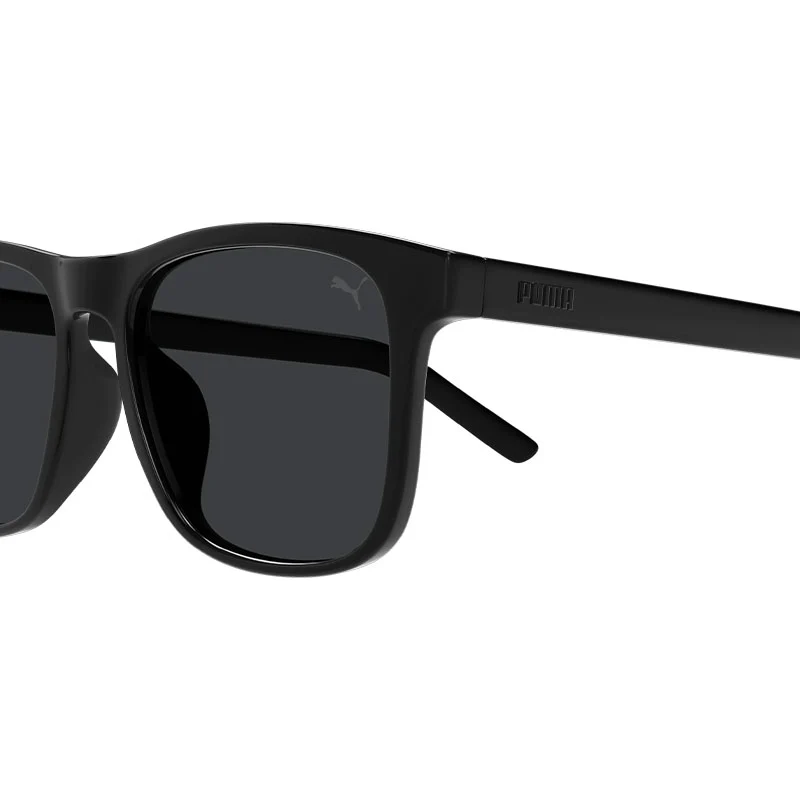 PUMA PU0502SA Matte Black/Grey Sunglasses - Image 4