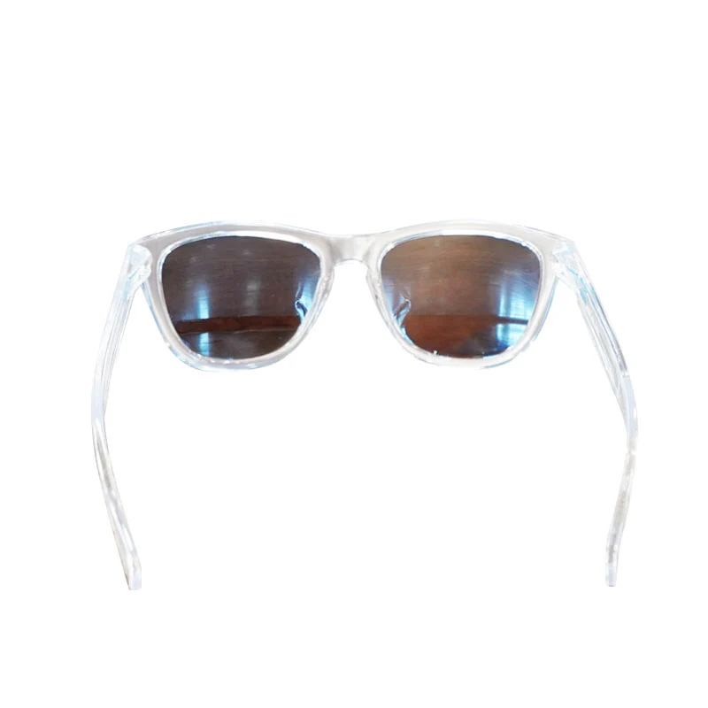 EPOCH EYEWEAR Vibe Clear/Blue Mirror Sunglasses - Image 4