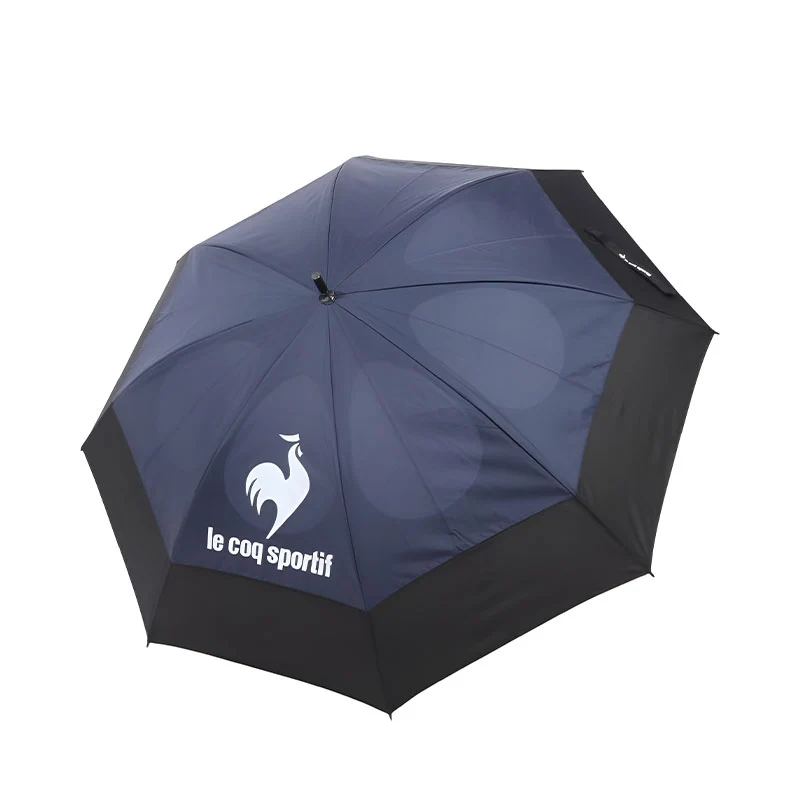 LE COQ SPORTIF GOLF Aerostream Double Layer Umbrella (Navy/Black) - Image 2