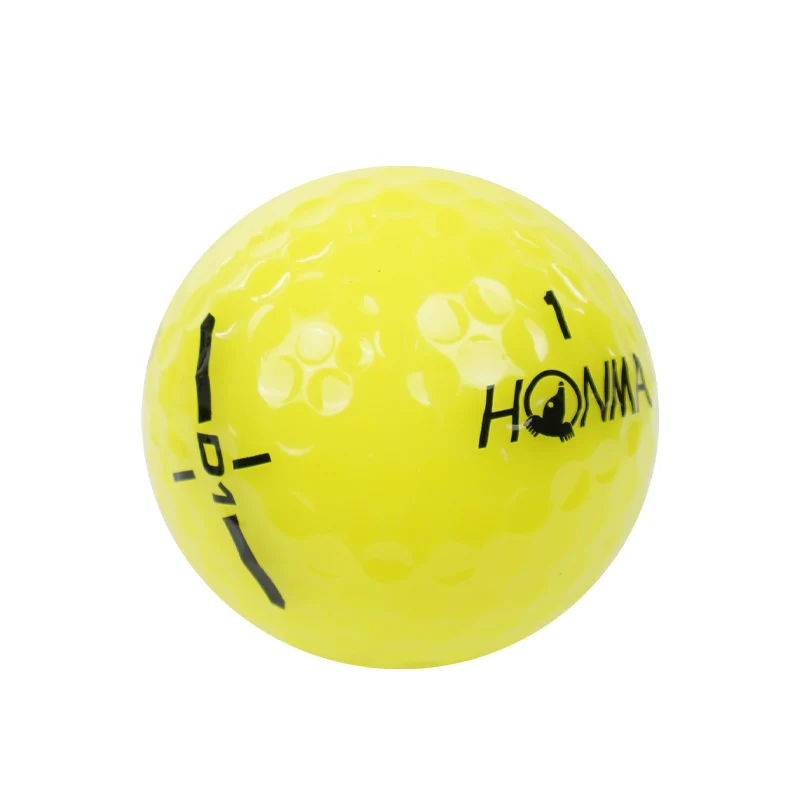HONMA D1 (2024) (Yellow) Golf Ball - Image 2