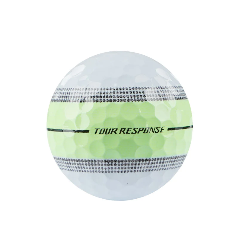 TAYLORMADE Tour Response Stripe (2025) (Yellow) Golf Ball - Image 4