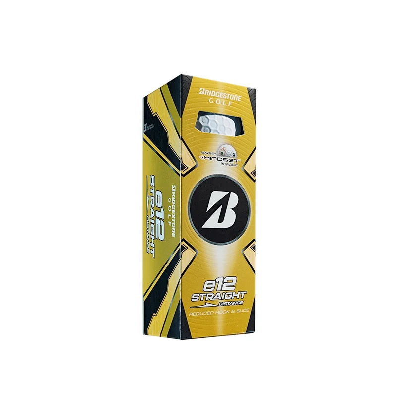 BRIDGESTONE E12 Straight Mindset (2025) Golf Ball - Image 3