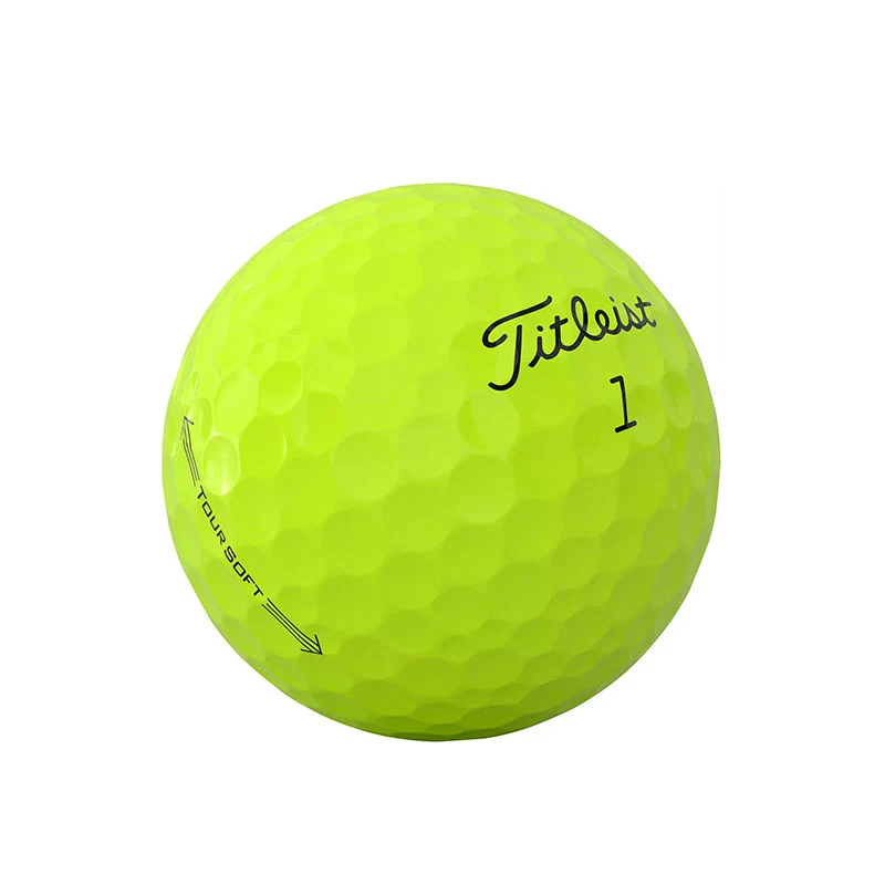 TITLEIST Tour Soft (2026) (Yellow) Golf Ball - Image 2