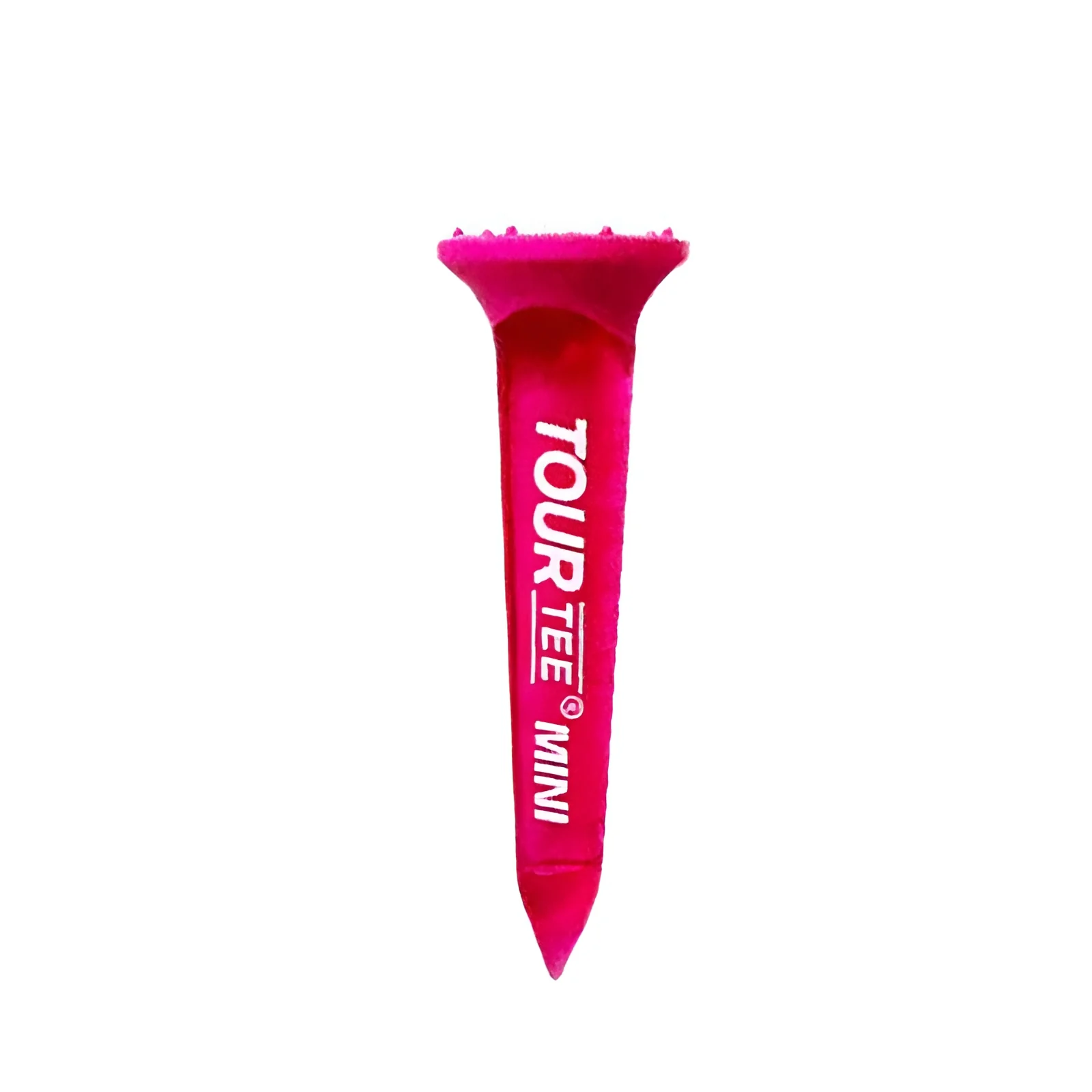 TOUR TEE Neon Pink Tees 80mm - 5 Pieces - Image 3