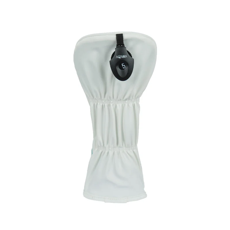 HONMA Pro Fairway Headcover (White/Green) - Image 2